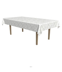 12 Pack Bulk Plastic Lace Rectangular Tablecover