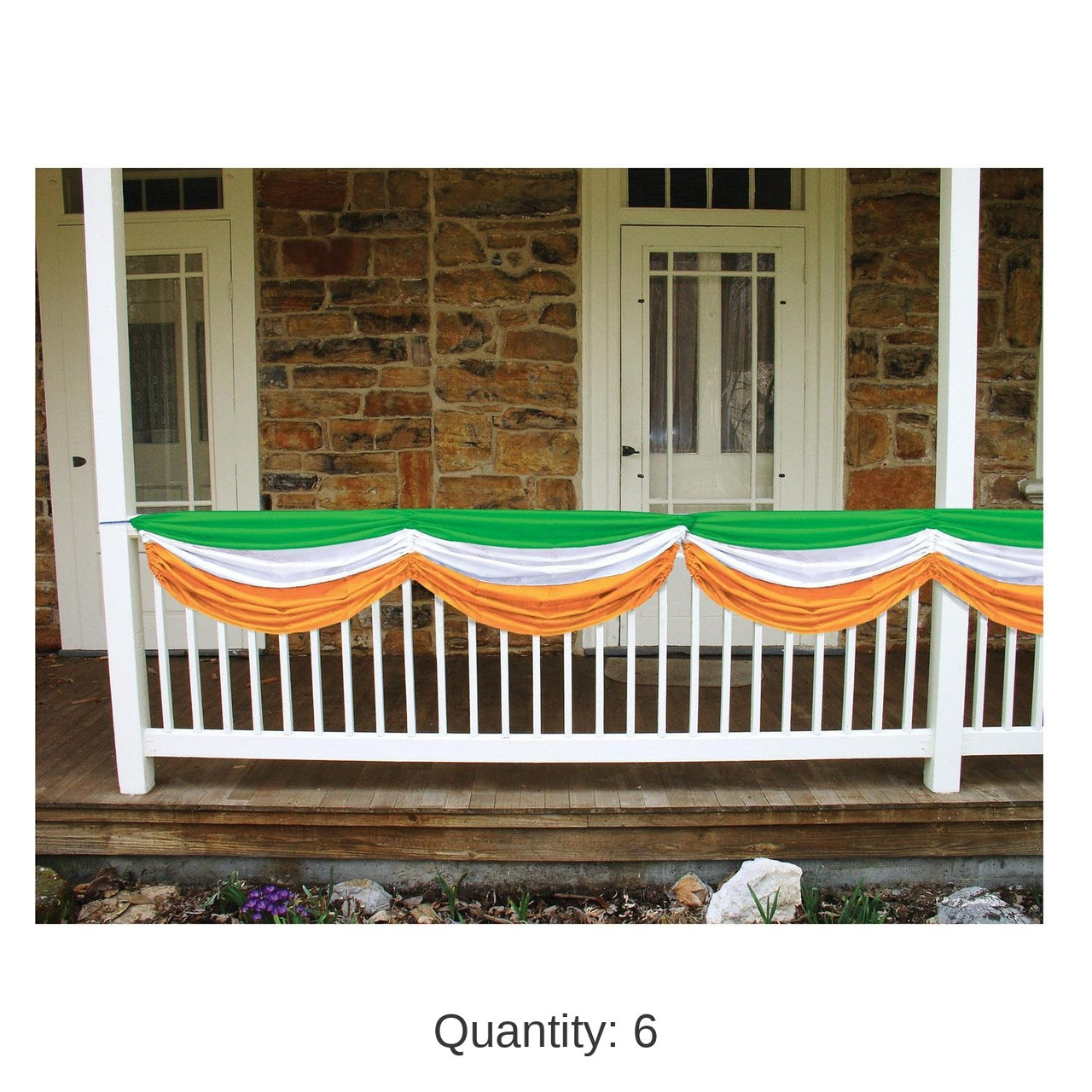 6 Pack Bulk Irish Party Fabric Bunting