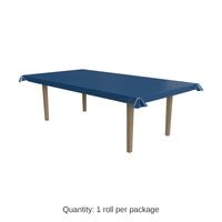 Plastic Party Table Roll - blue