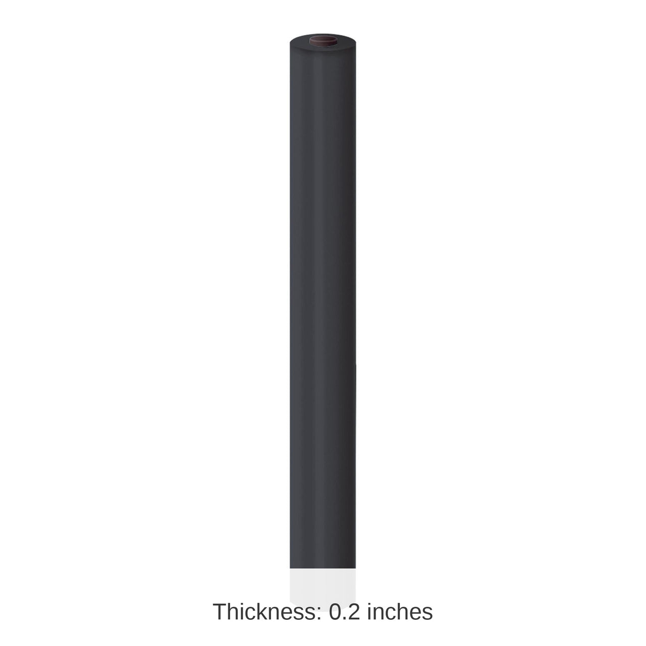 Black Plastic Party Table Roll