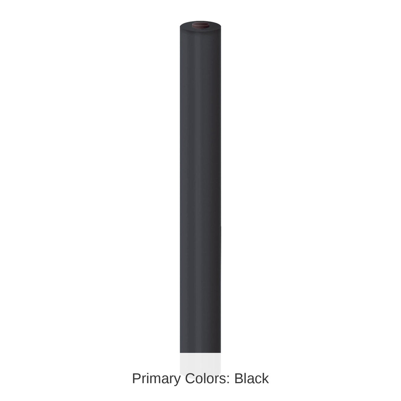 Black Plastic Party Table Roll