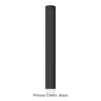 Black Plastic Party Table Roll