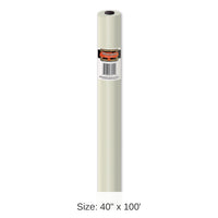 Ivory Plastic Party Table Roll