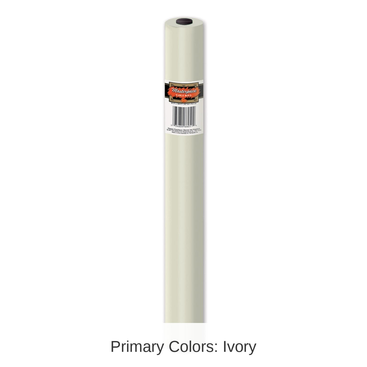 Ivory Plastic Party Table Roll