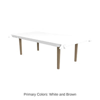 White Plastic Party Table Roll