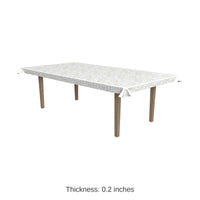 White Plastic Lace Table Roll