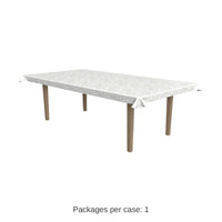 White Plastic Lace Table Roll
