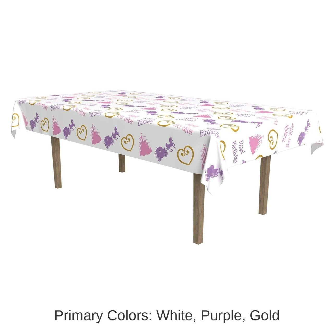 12 Pack Bulk Princess Party Tablecover