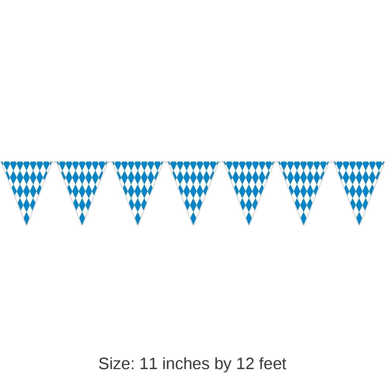 12 Pack Bulk 12 ft. Oktoberfest Pennant Banner (Triangle)