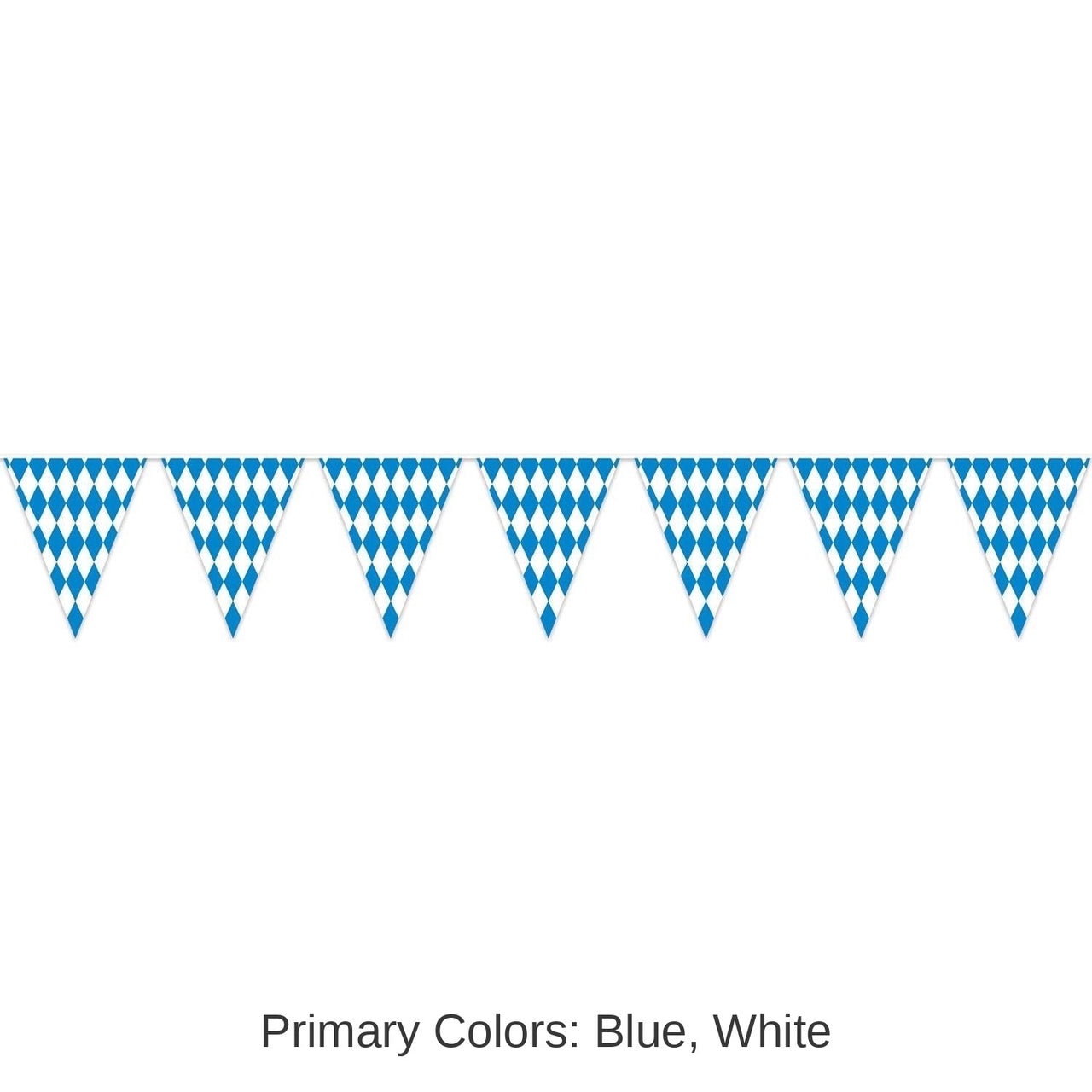 12 Pack Bulk 12 ft. Oktoberfest Pennant Banner (Triangle)