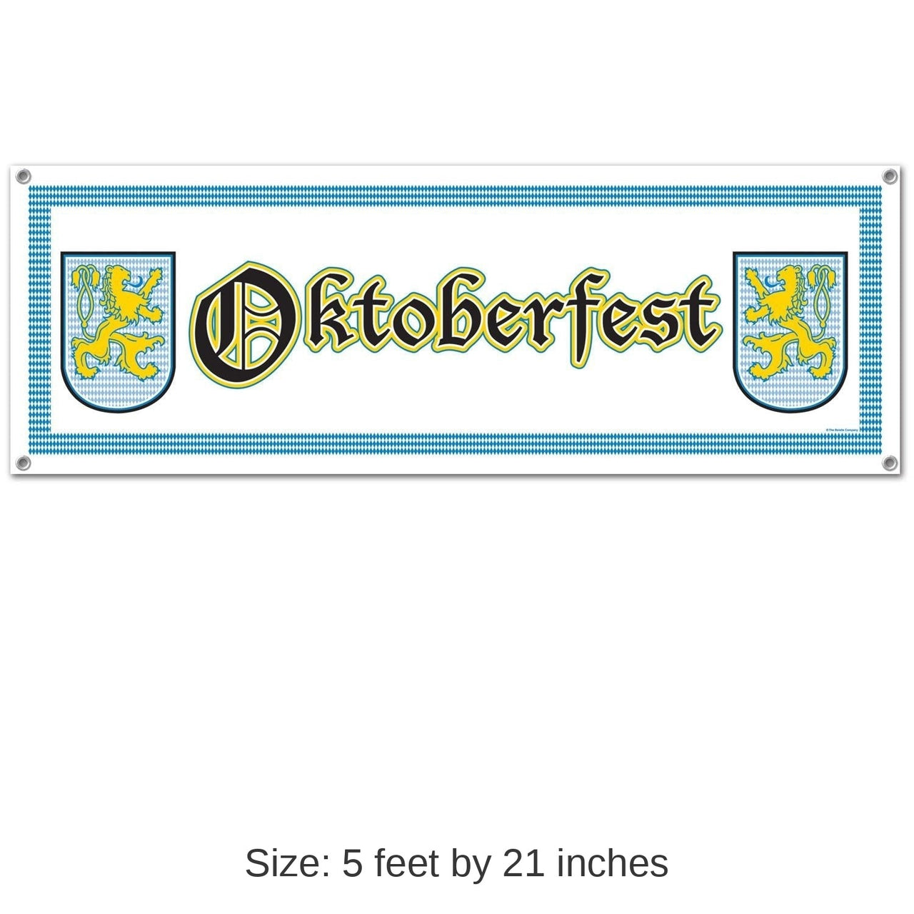 12 Pack Bulk Oktoberfest Sign Banner