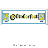 12 Pack Bulk Oktoberfest Sign Banner