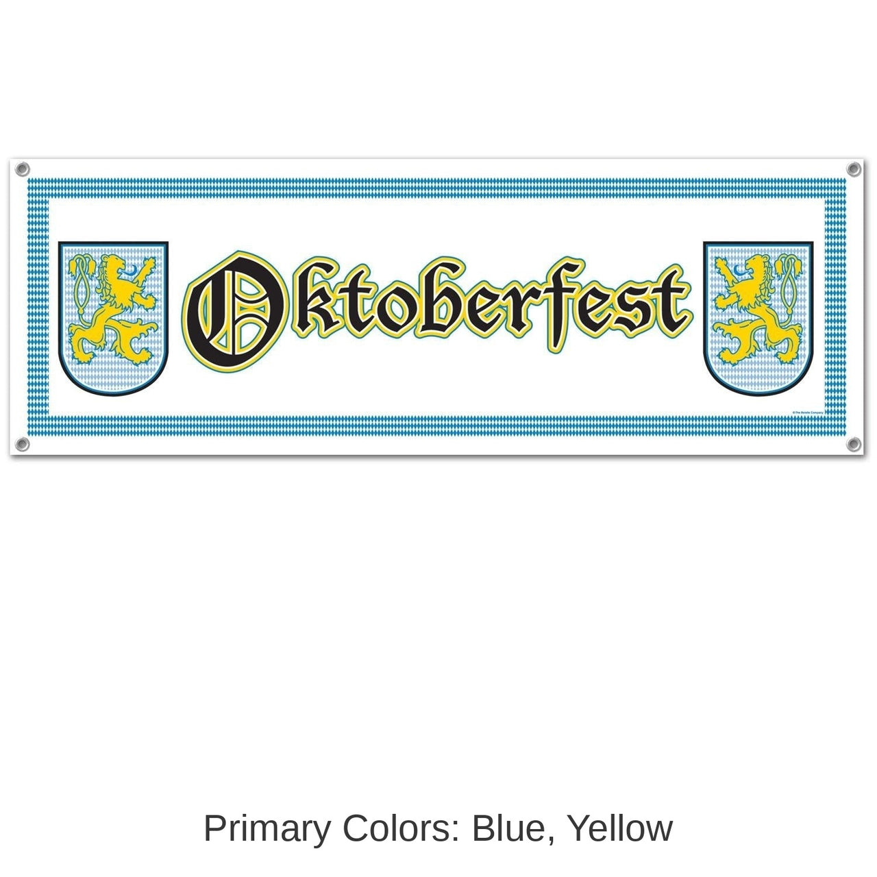12 Pack Bulk Oktoberfest Sign Banner