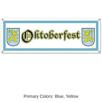 12 Pack Bulk Oktoberfest Sign Banner