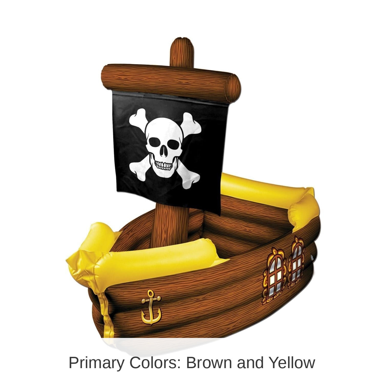 Inflatable Pirate Ship Party Cooler