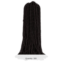 300 Pack Bulk Black Party Beads 7mm x 33 inch