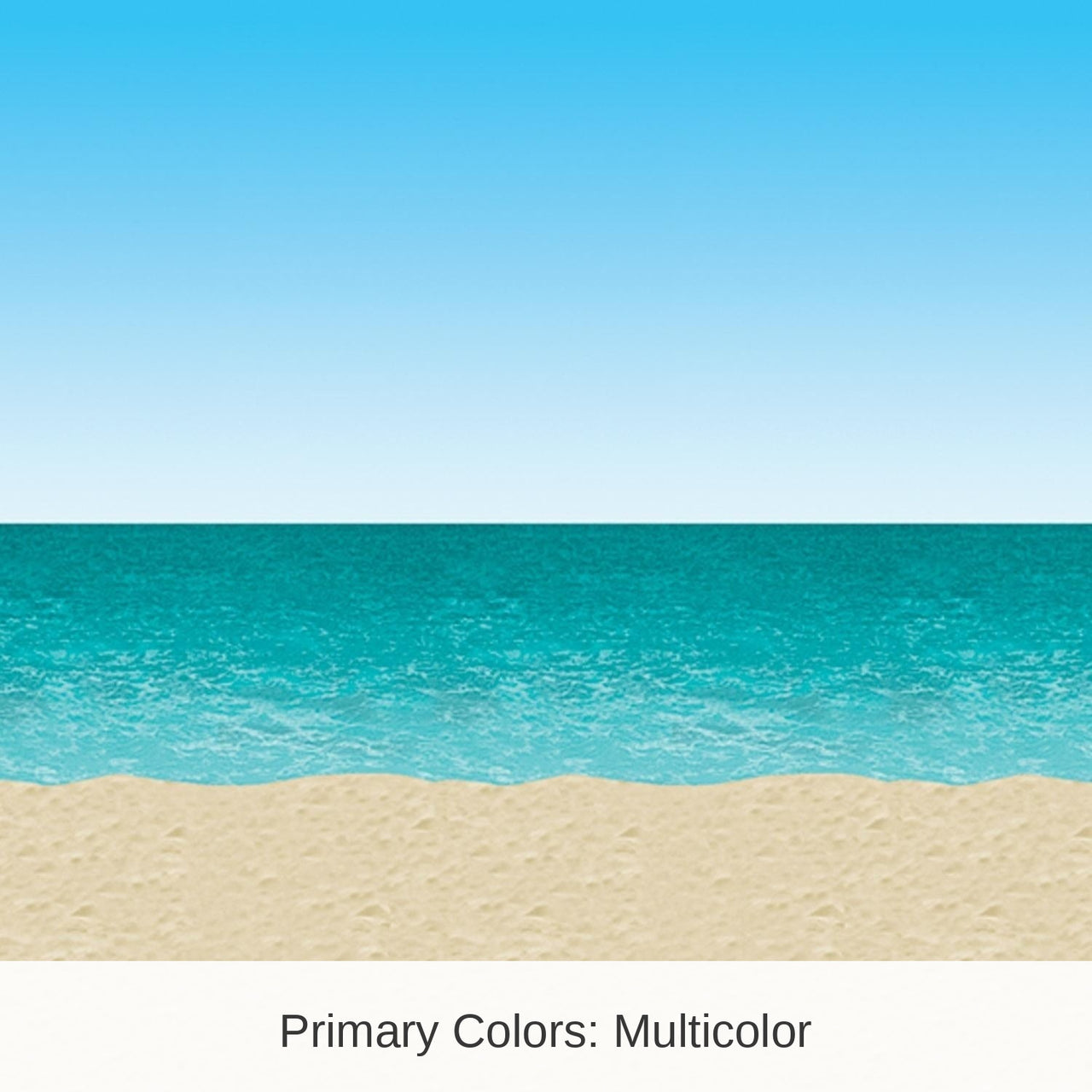 6 Pack Bulk Luau Party Ocean/Beach Backdrop