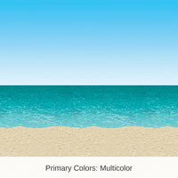 6 Pack Bulk Luau Party Ocean/Beach Backdrop