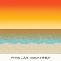 6 Pack Bulk Luau Sunset Backdrop