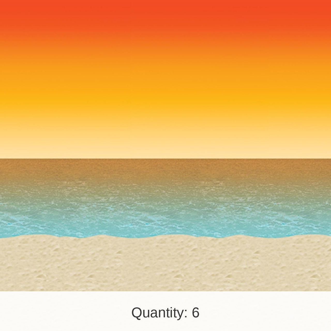 6 Pack Bulk Luau Sunset Backdrop