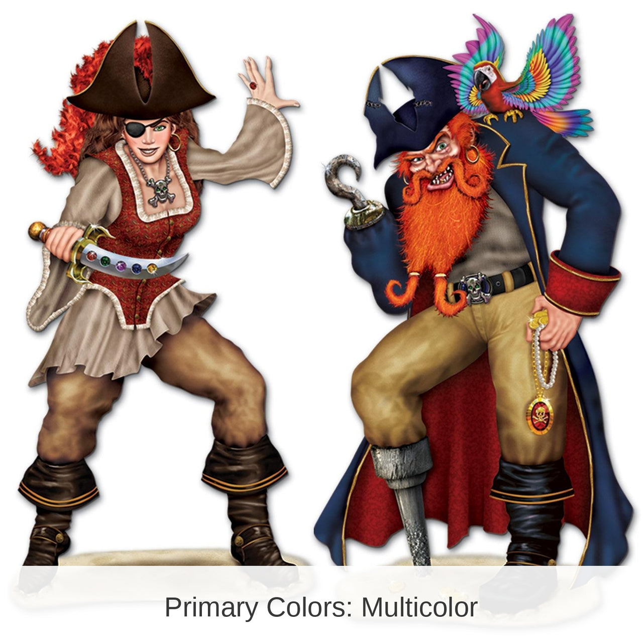 24 Pack Bulk Bonny Blade/Calico Jack Party Props