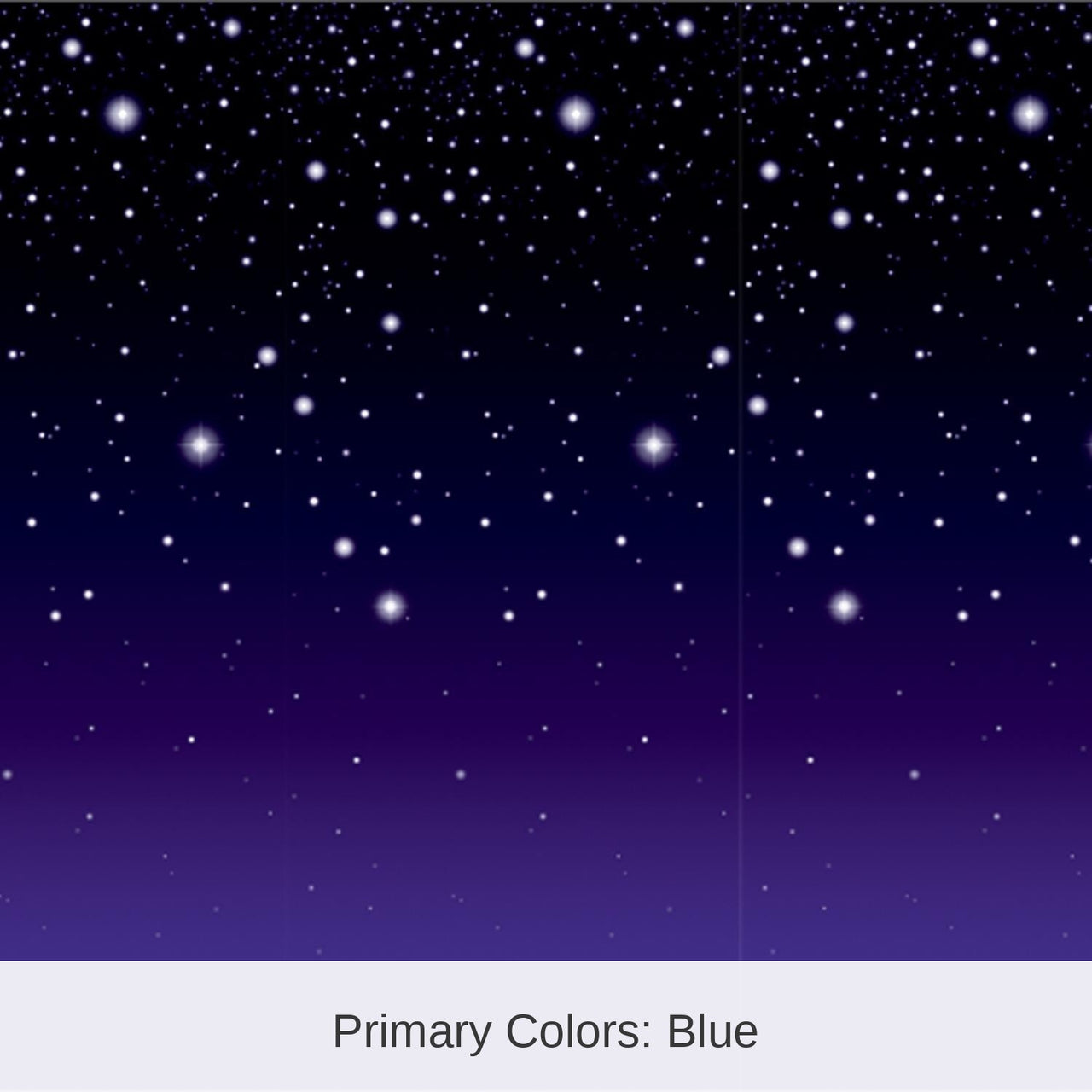 6 Pack Bulk Starry Night Party Backdrop