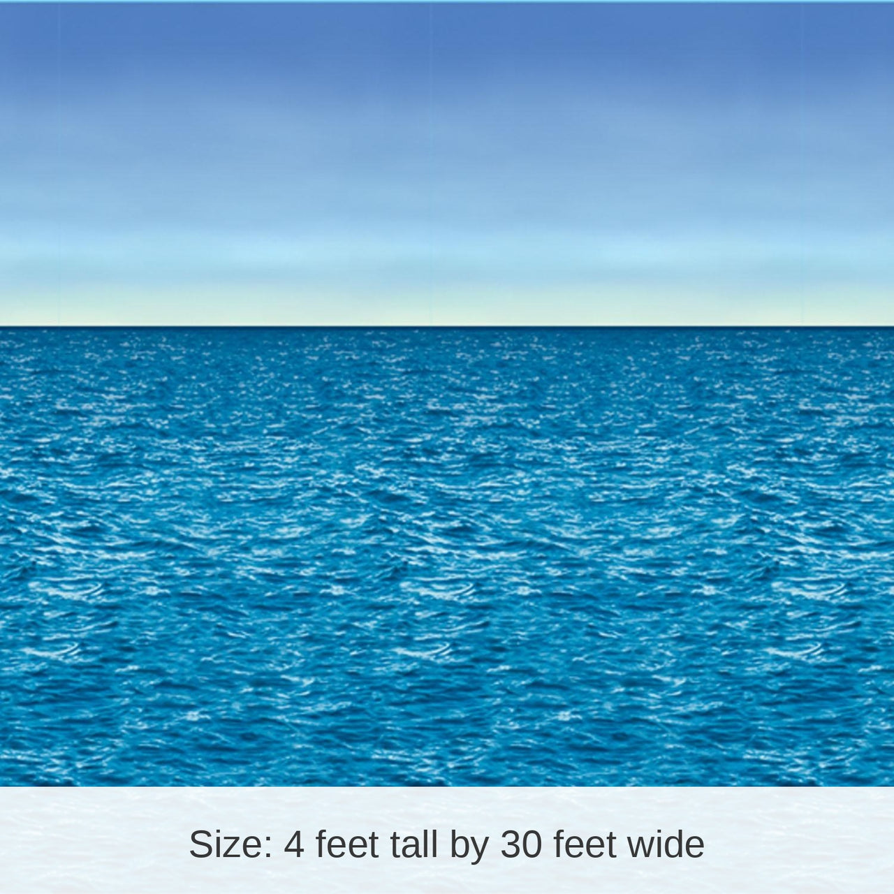 6 Pack Bulk Ocean/Sky Party Backdrop