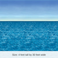 6 Pack Bulk Ocean/Sky Party Backdrop
