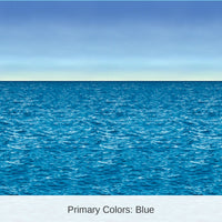 6 Pack Bulk Ocean/Sky Party Backdrop