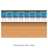6 Pack Bulk Cruise Ship Deck Party Backdrop