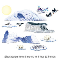 144 Piece Bulk Arctic Cruise Party Props