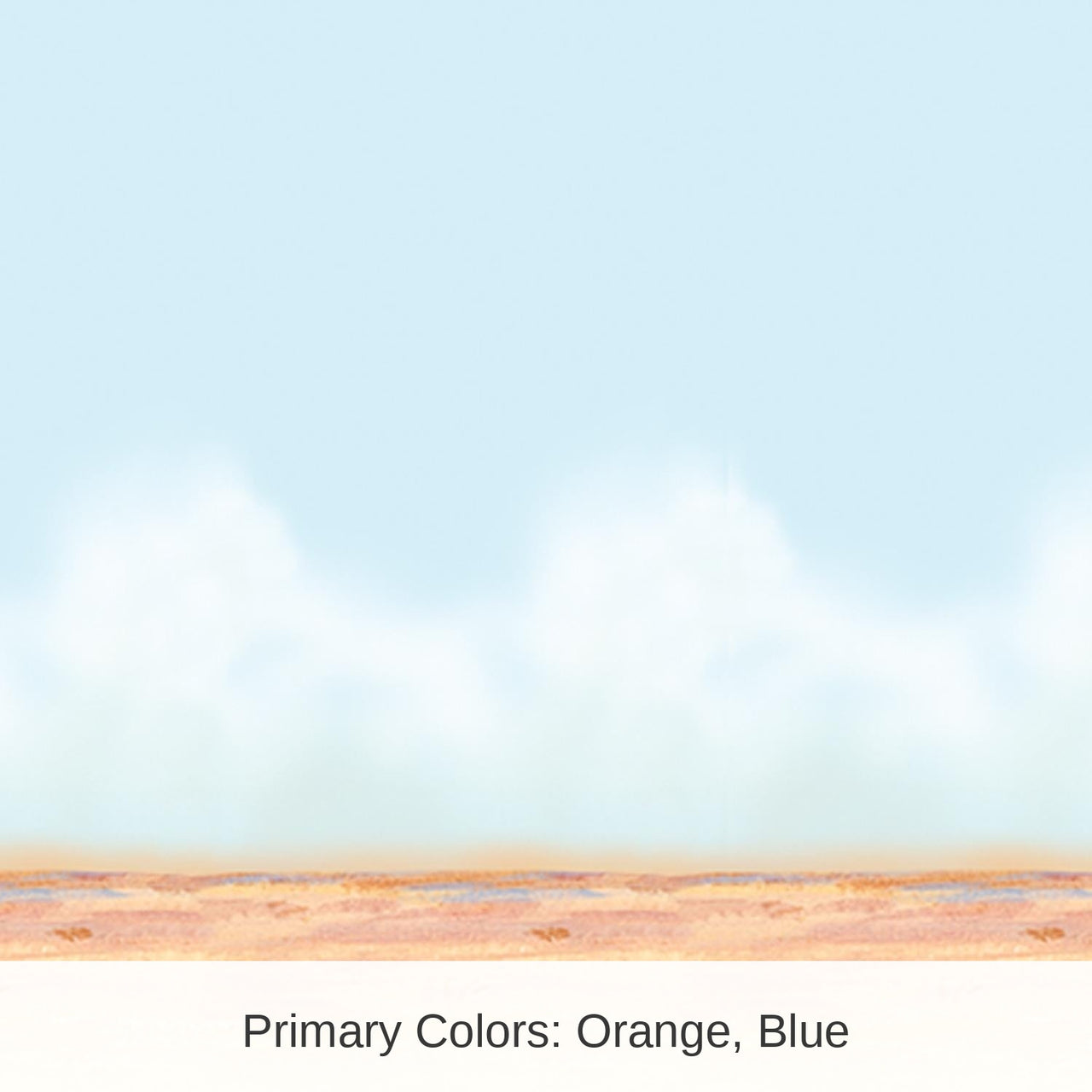 6 Pack Bulk Desert Sky/Sand Party Backdrop