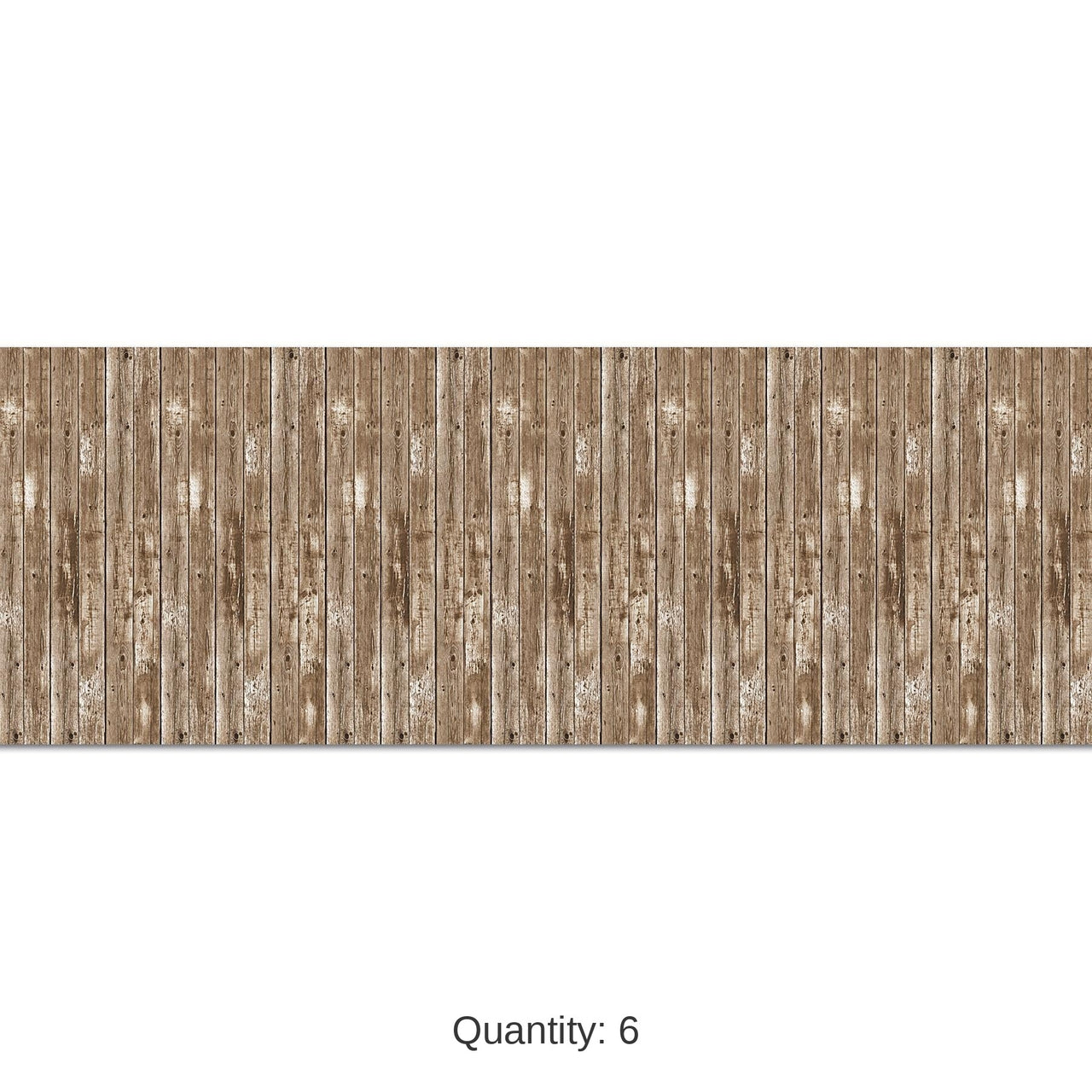 6 Pack Bulk Barn Siding Party Backdrop