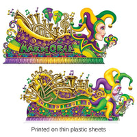 24 Pack Bulk Mardi Gras Float Props