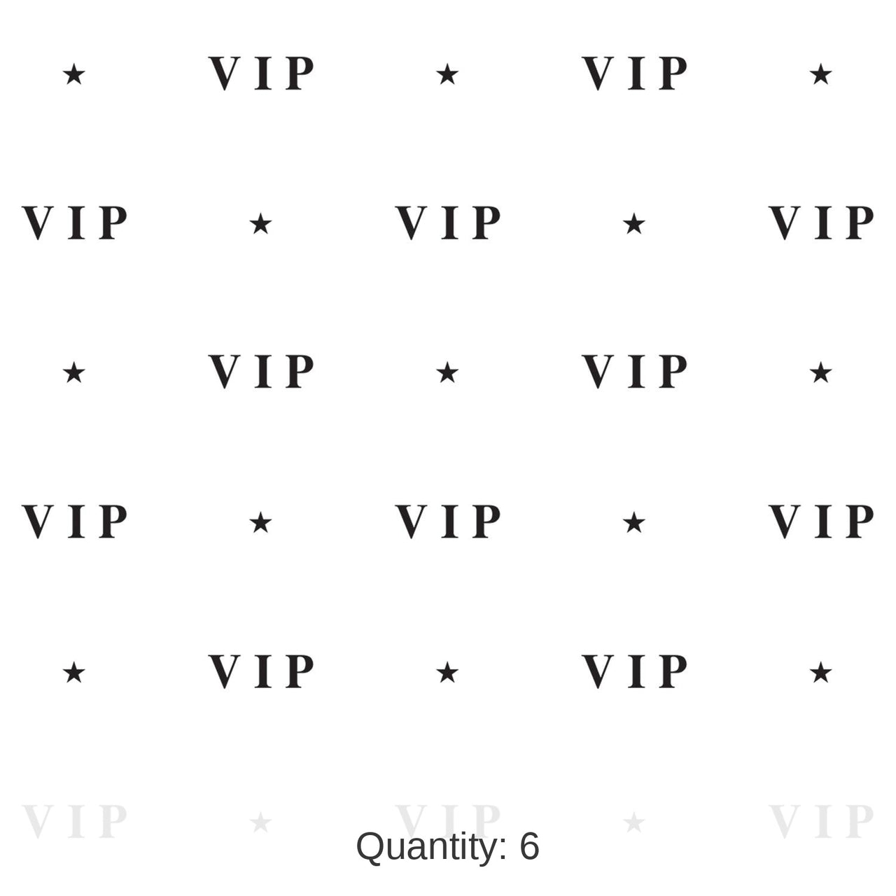 6 Pack Bulk VIP Party Backdrop