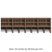 6 Pack Bulk Balcony Border Trim Party Wall Decoration
