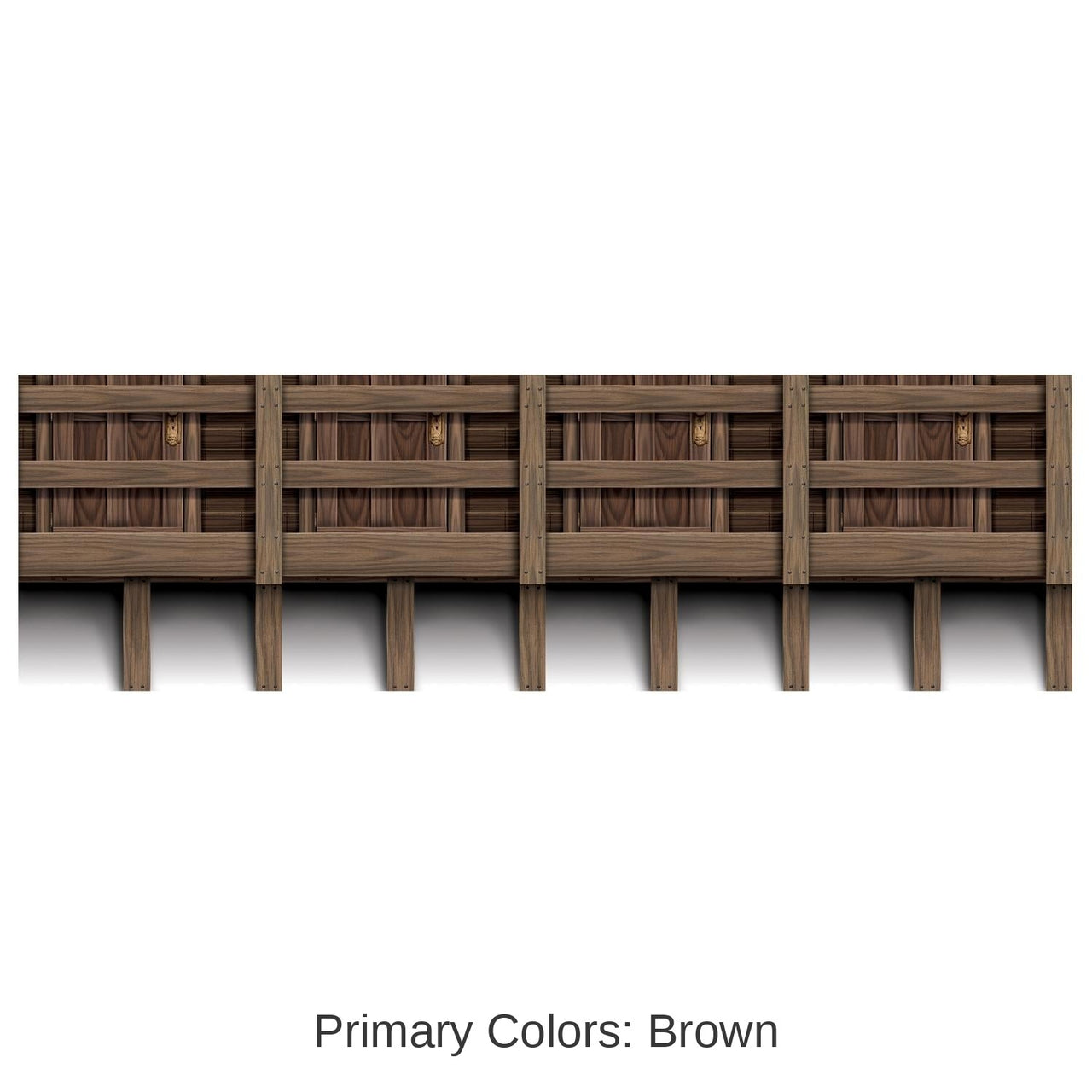6 Pack Bulk Balcony Border Trim Party Wall Decoration