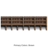 6 Pack Bulk Balcony Border Trim Party Wall Decoration