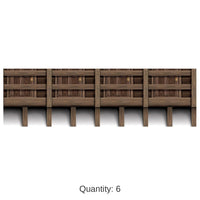 6 Pack Bulk Balcony Border Trim Party Wall Decoration