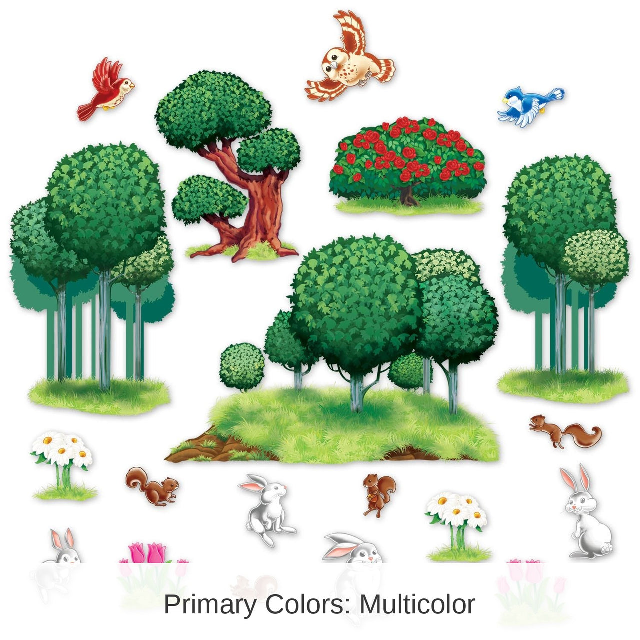 240 Piece Bulk Animal/Nature Party Props