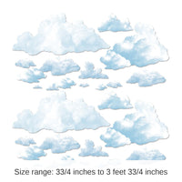 288 Piece Bulk Fluffy Cloud Party Props