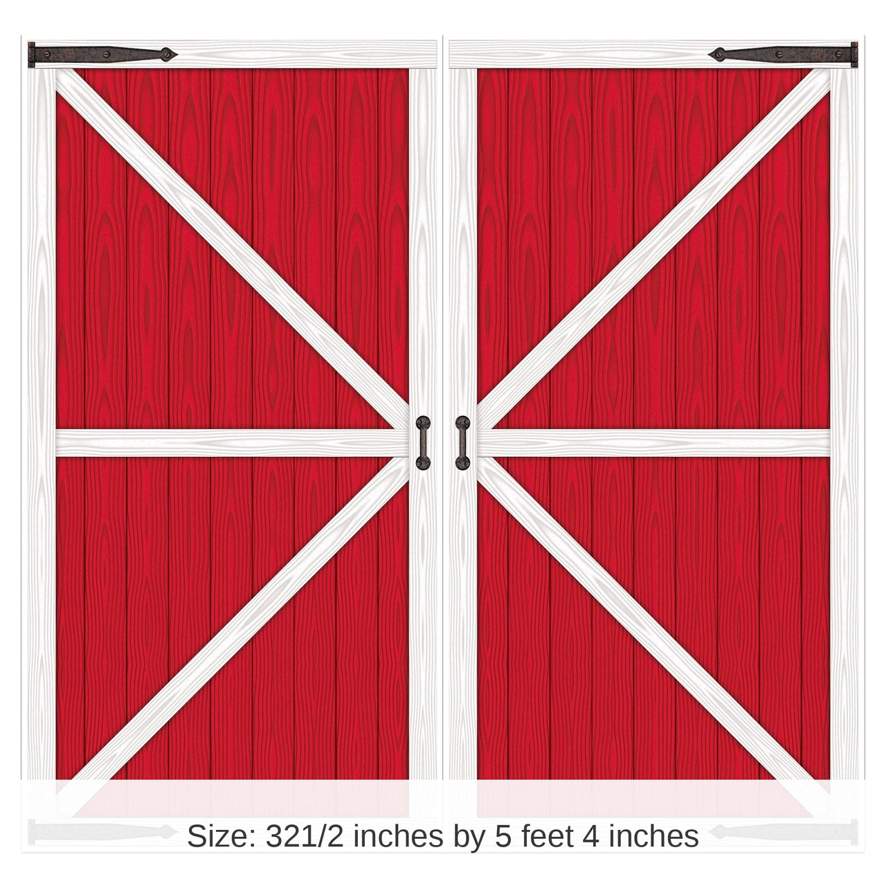 24 Pack Bulk Barn Door Printed Party Photo Props