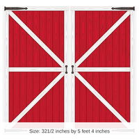 24 Pack Bulk Barn Door Printed Party Photo Props