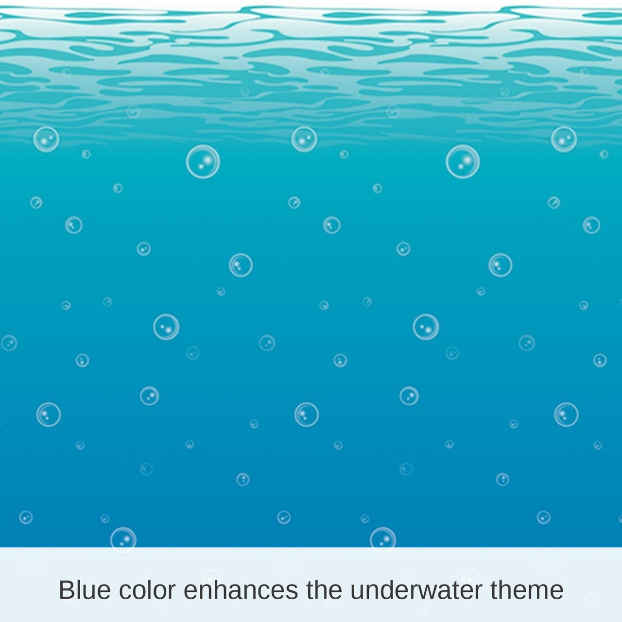 6 Pack Bulk Luau Party Undersea Backdrop