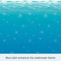 6 Pack Bulk Luau Party Undersea Backdrop