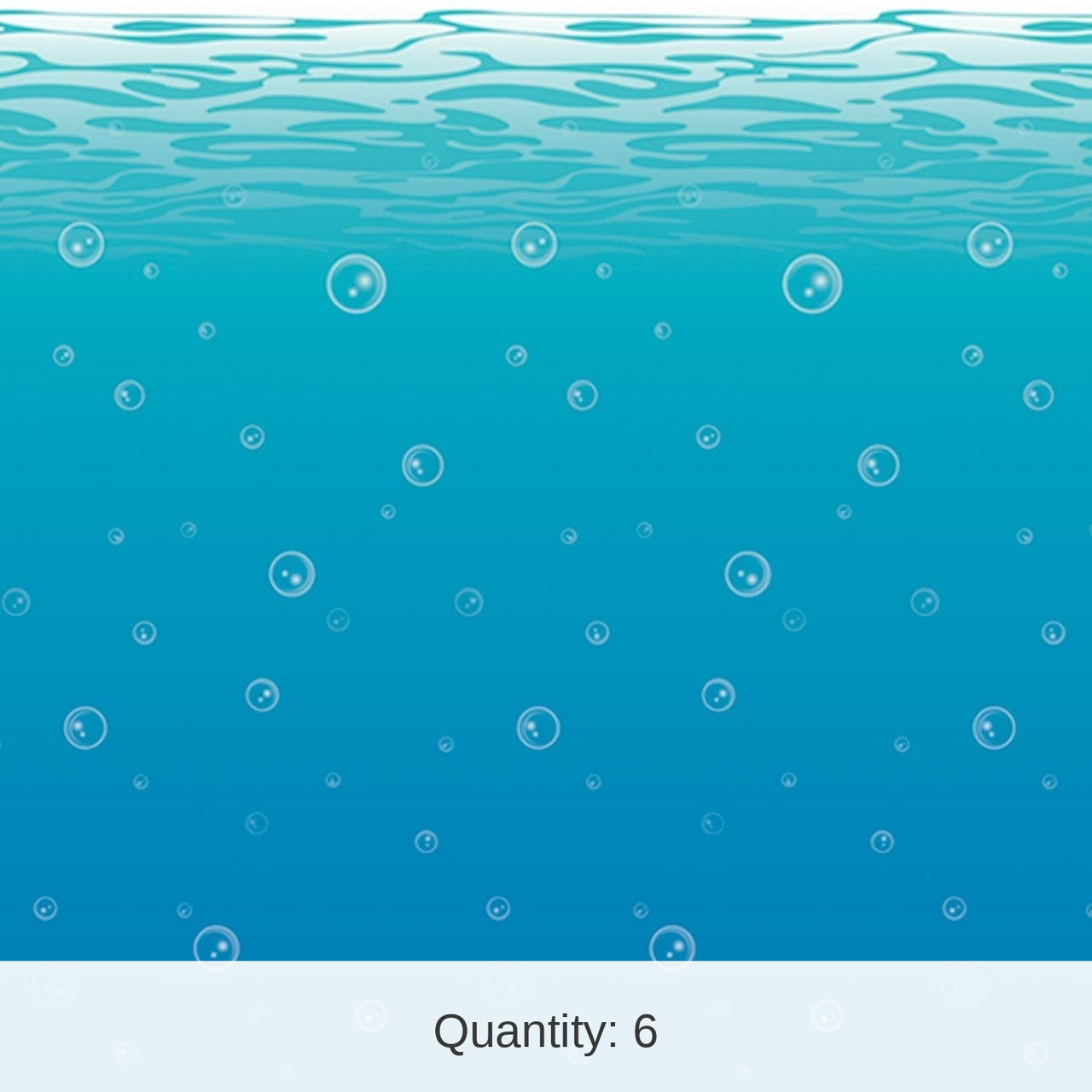 6 Pack Bulk Luau Party Undersea Backdrop