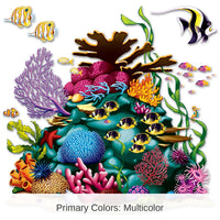 12 Pack Bulk Luau Party Coral Reef Prop