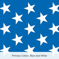 6 Pack Bulk Patriotic Stars Party Backdrop