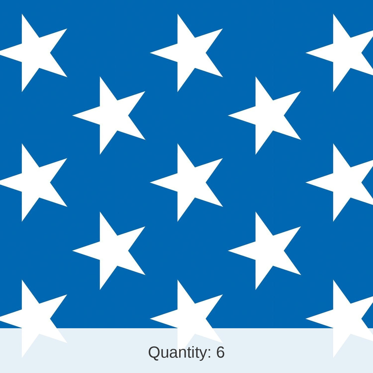 6 Pack Bulk Patriotic Stars Party Backdrop