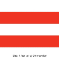 6 Pack Bulk Patriotic Stripes Party Backdrop